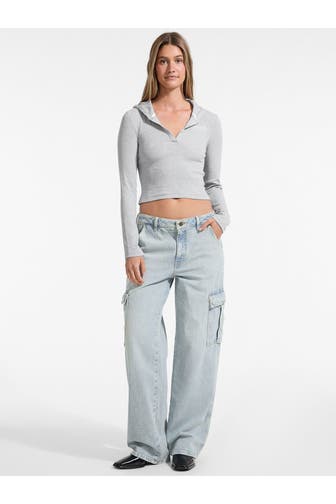 GUESS Hoodie grau