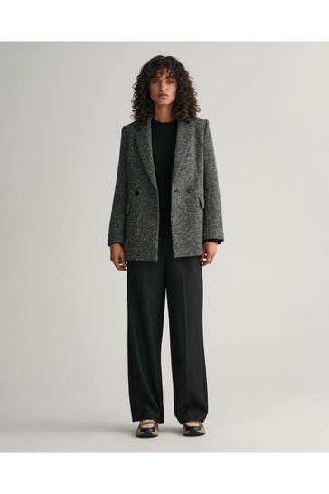 GANT Stoffhose schwarz