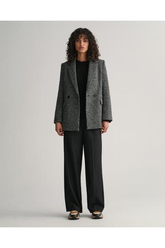 GANT Stoffhose schwarz