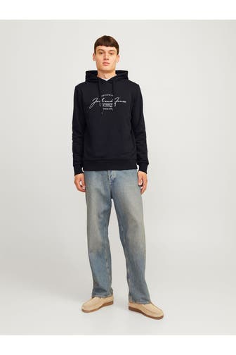 JACK & JONES Hoodie 'Ferris' schwarz