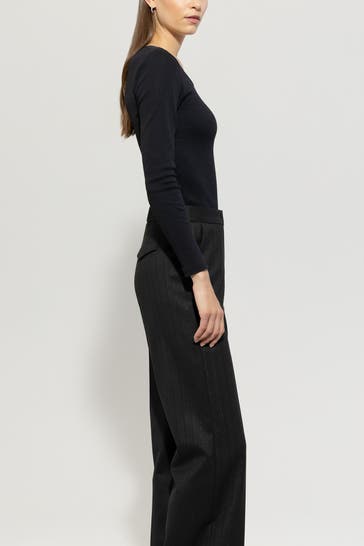 LUISA CERANO Longsleeve schwarz