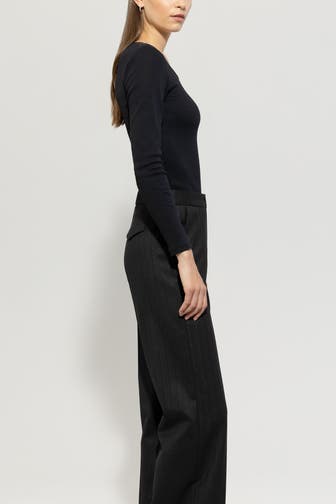 LUISA CERANO Longsleeve schwarz