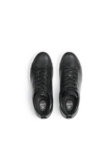 LLOYD Leder-Sneaker 'Metro' schwarz