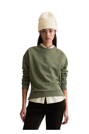 MARC O'POLO DENIM Sweatshirt smaragdgrün