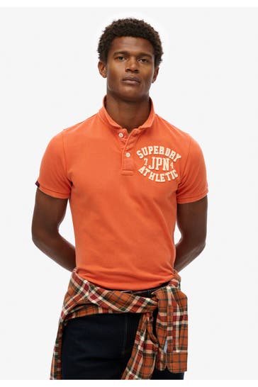 SUPERDRY Polo-Shirt orange
