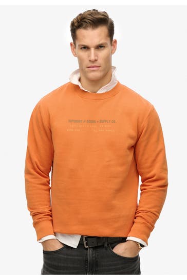 SUPERDRY Sweatshirt 'Utility' orange