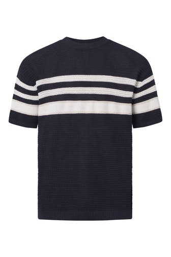 STRELLSON Strickshirt gestreift