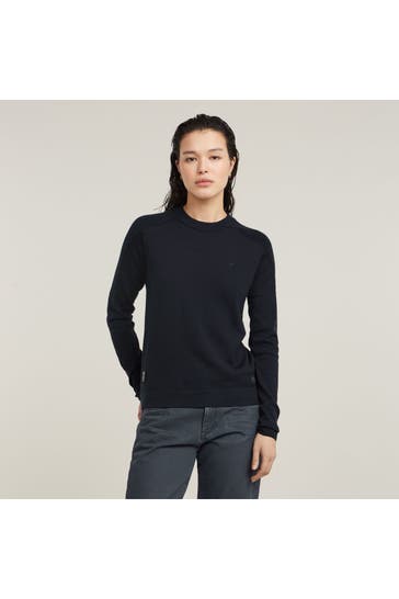 G-STAR Wollpullover navy