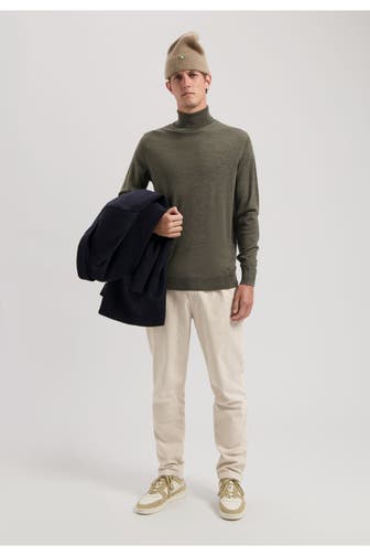 DSTREZZED Woll-Pullover 'Destin' oliv