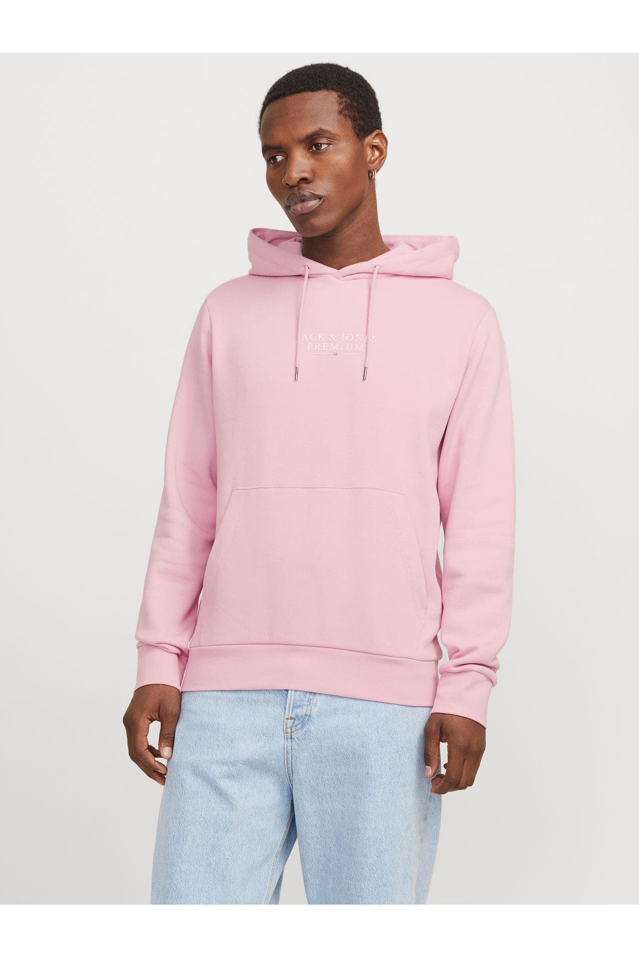 JACK & JONES Hoodie rosa, Bild 1