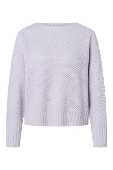 WINDSOR. Strickpullover flieder