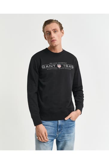 GANT Sweatshirt schwarz