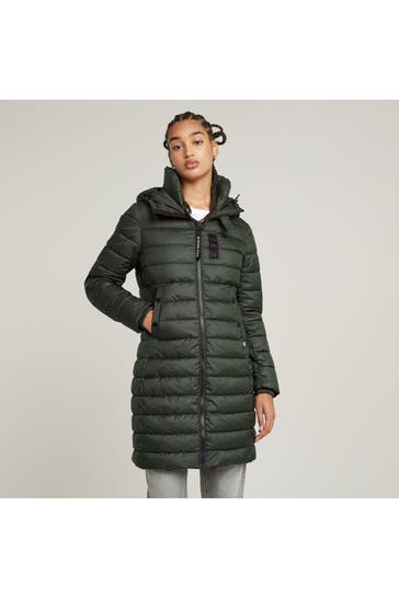 G-STAR Light-Steppmantel 'Whistler' tannengrün