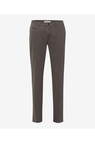 BRAX - Stretch-Chino steingrau slim fit