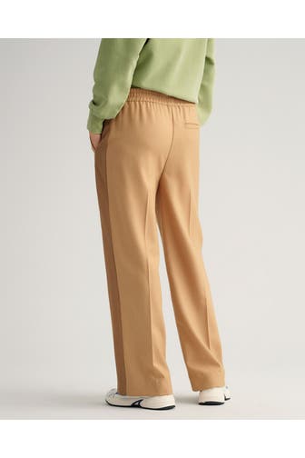 GANT Wollmix-Stoffhose camel