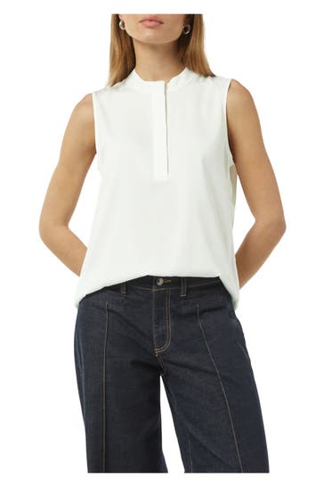 COMMA, Blusentop weiß