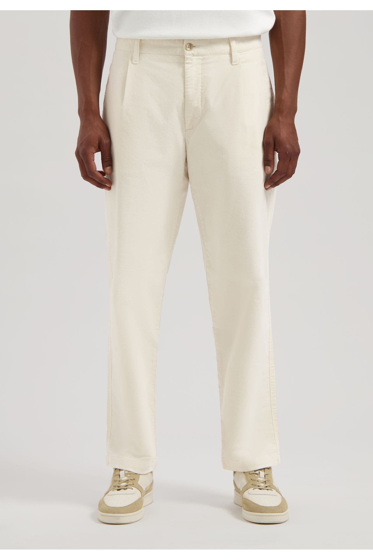DSTREZZED Cordhose 'Henry' weiß, Bild 1