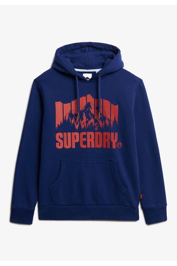 SUPERDRY Hoodie dunkelblau
