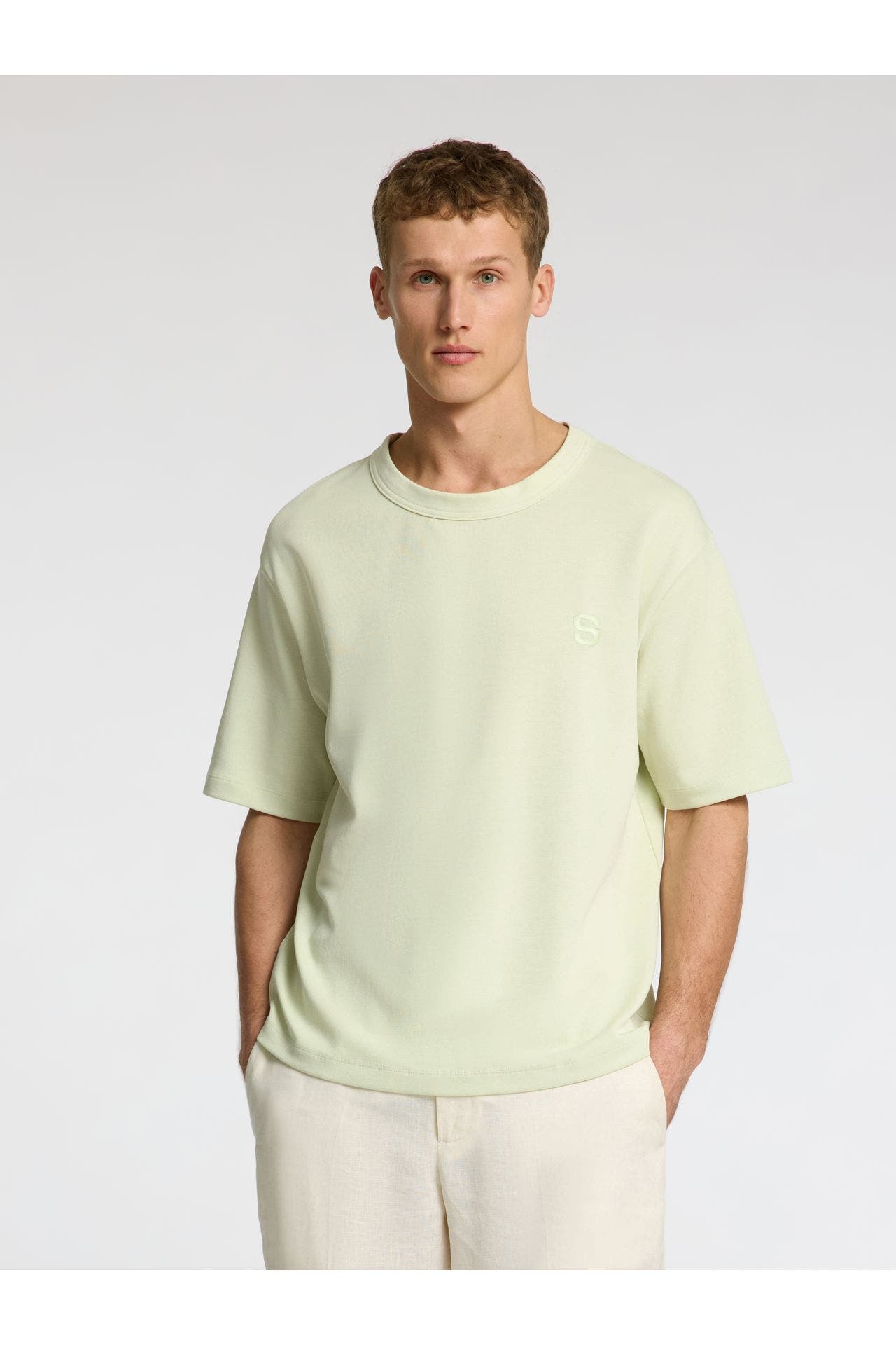 SELECTED T-Shirt lindgrün, Bild 1