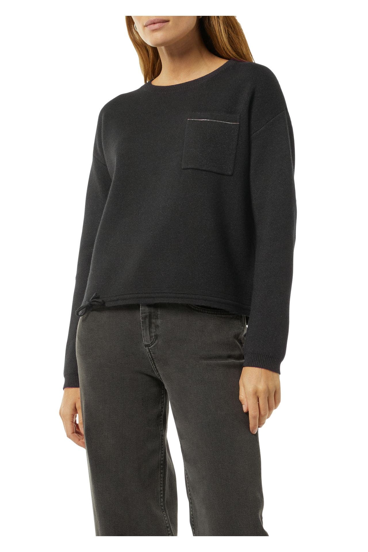 COMMA, Strickpullover schwarz, Bild 1