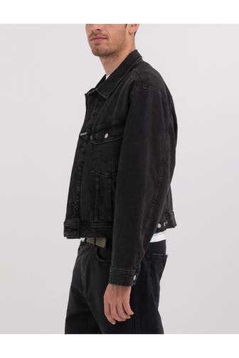 REPLAY Jeansjacke schwarz