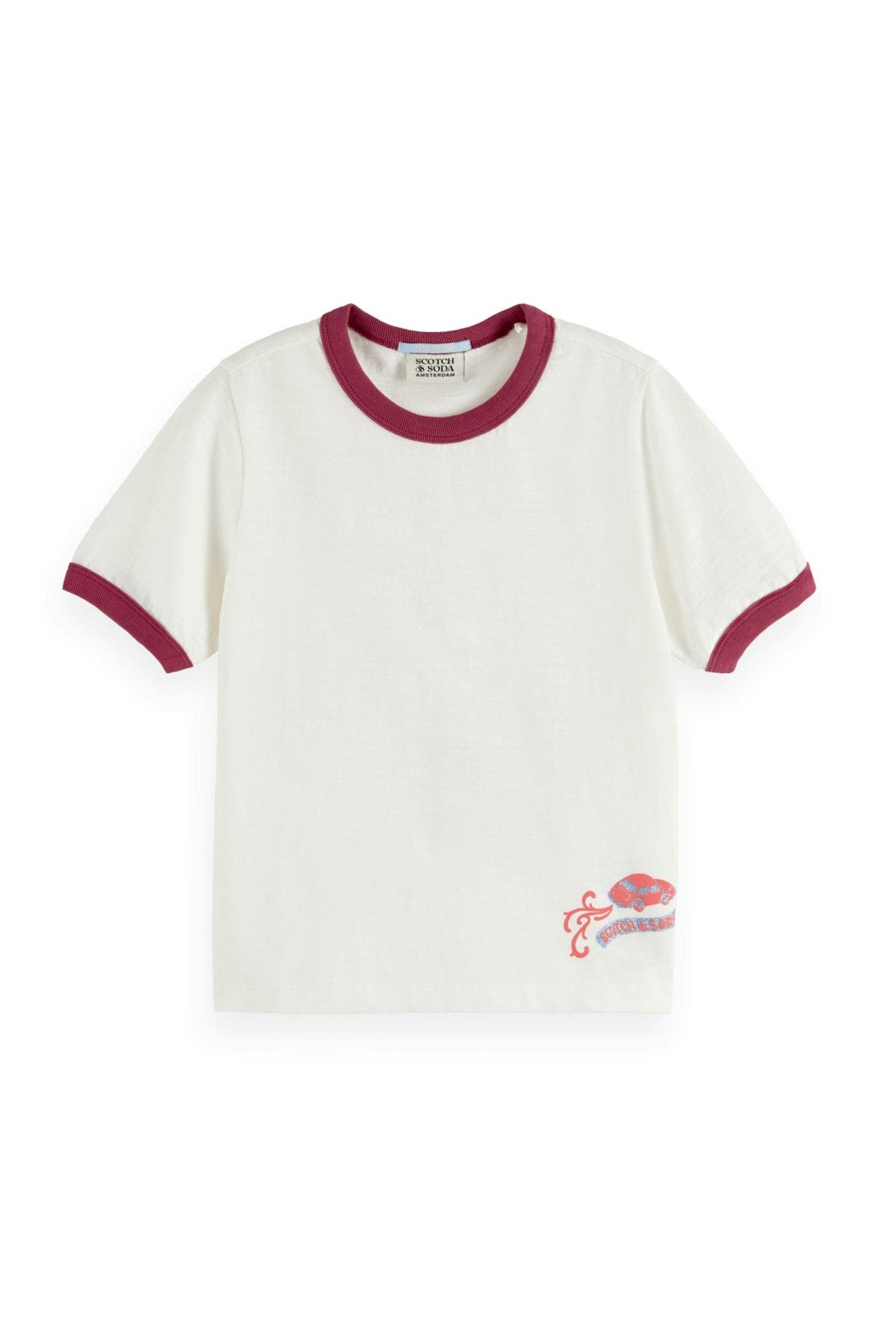 SCOTCH & SODA T-Shirt offwhite, Bild 1