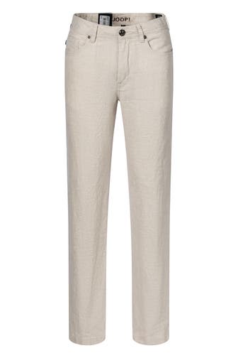 JOOP! Leinenhose 'Fortres' beige