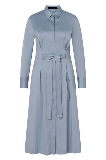 WINDSOR. Blusenkleid taubenblau