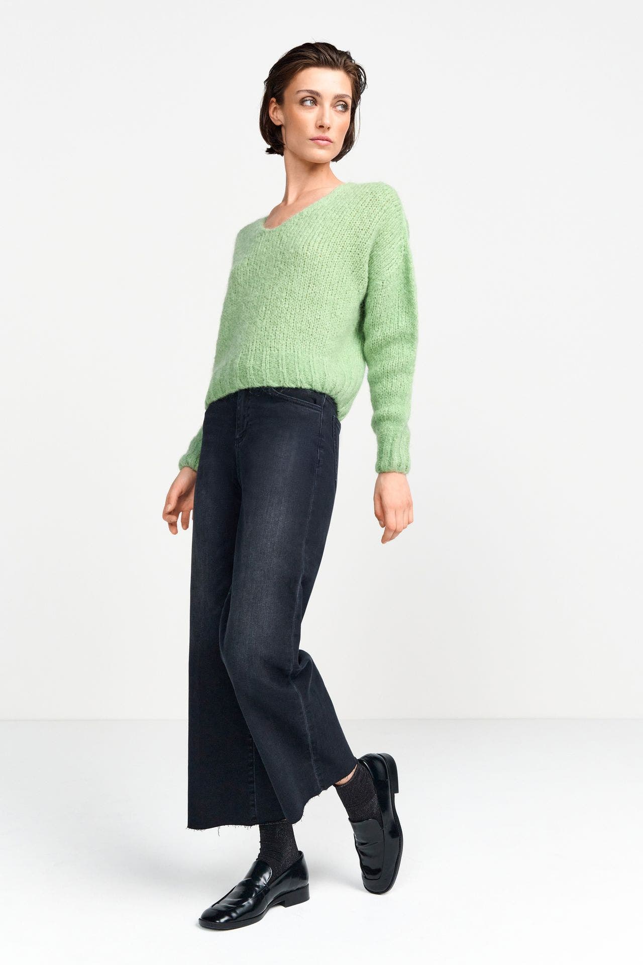 RICH & ROYAL Wollmix-Pullover pastellgrün, Bild 1