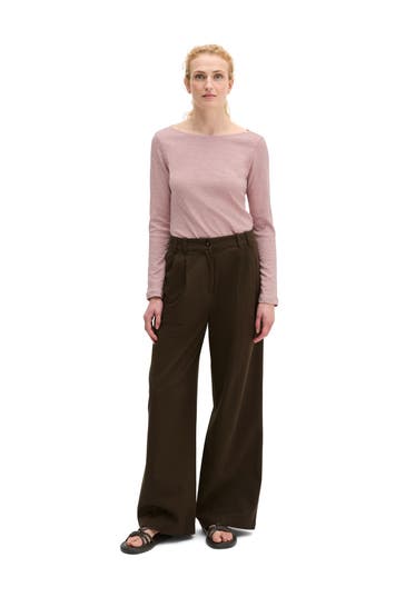 MARC O'POLO Long-sleeved top in rosé