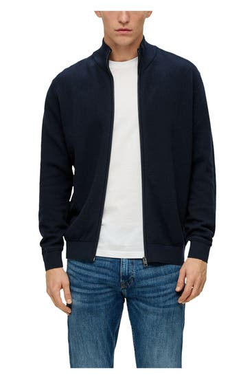 S.OLIVER - Strickjacke navy