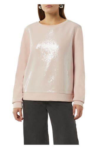 COMMA, Sweatshirt puderrosa