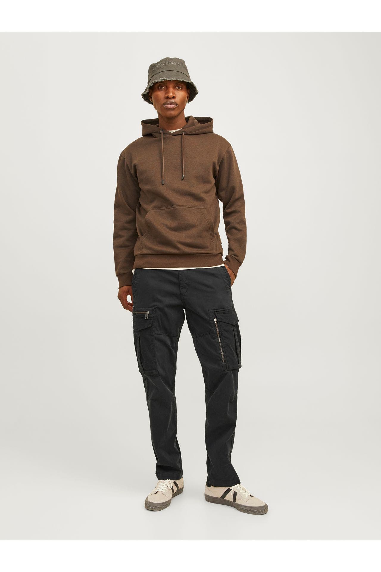 JACK & JONES Cargohose schwarz, Bild 1