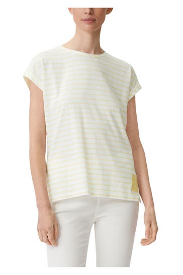 COMMA, T-Shirt gestreift