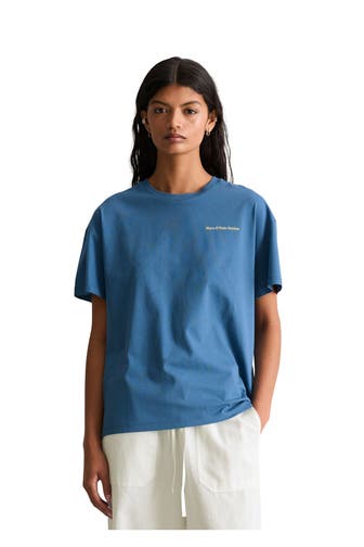 MARC O'POLO DENIM T-Shirt azurblau