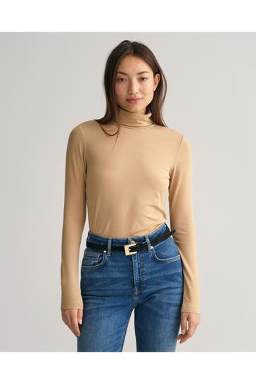 GANT Longsleeve hellbraun