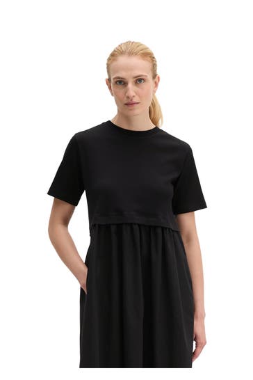 MARC O'POLO Jerseykleid schwarz