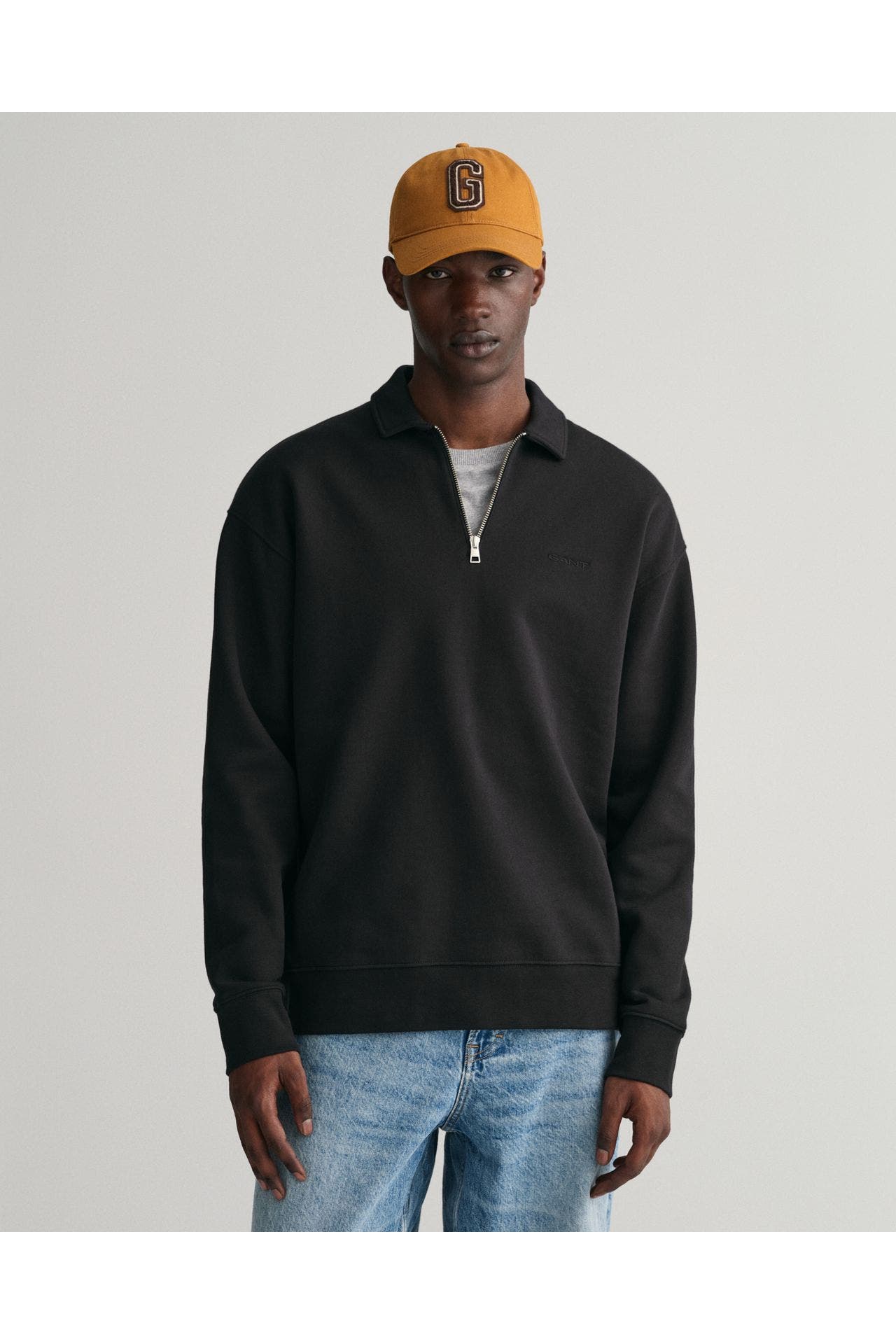 GANT Sweat-Troyer schwarz, Bild 1