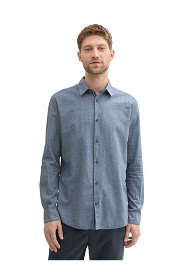 TOM TAILOR Casual-Hemd gemustert