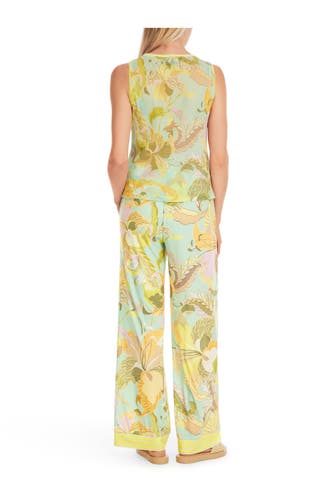 MARC CAIN Stricktop floral