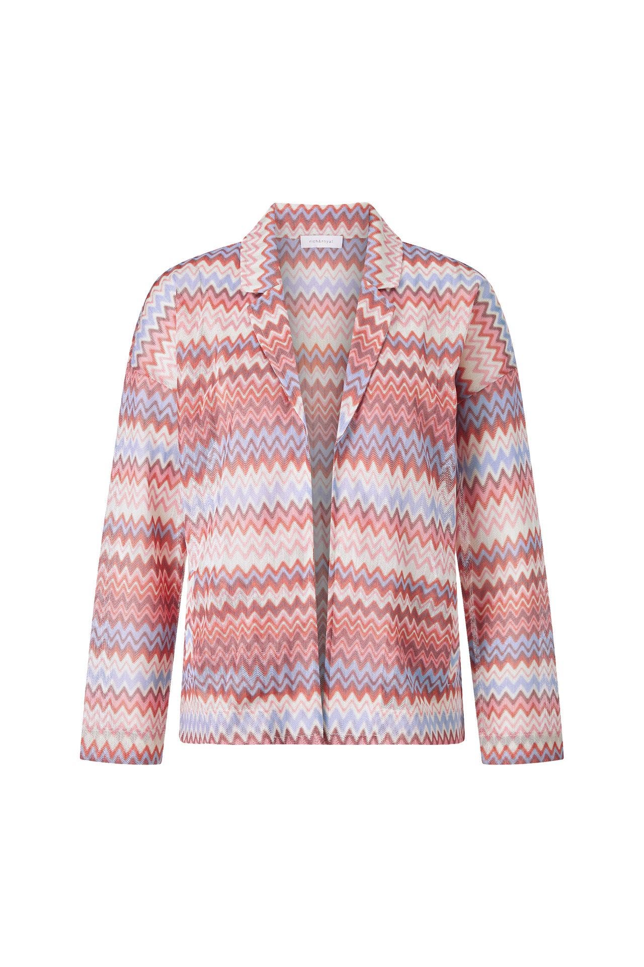 RICH & ROYAL Cardigan gemustert, Bild 1