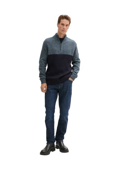 TOM TAILOR Patterned knitted vest