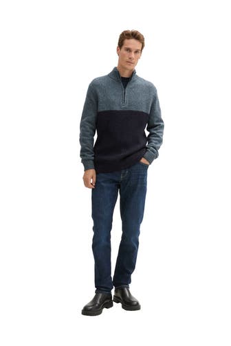 TOM TAILOR Stricktroyer gemustert
