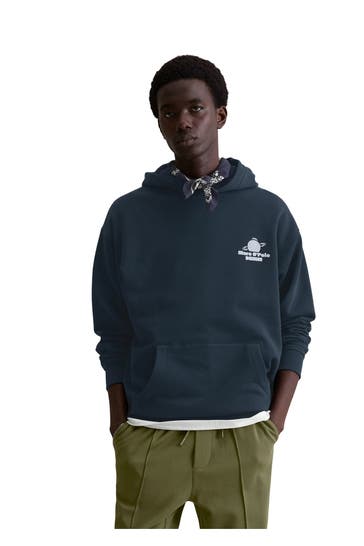 MARC O'POLO DENIM Hoodie navy