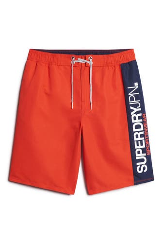 SUPERDRY Badeshorts zweifarbig