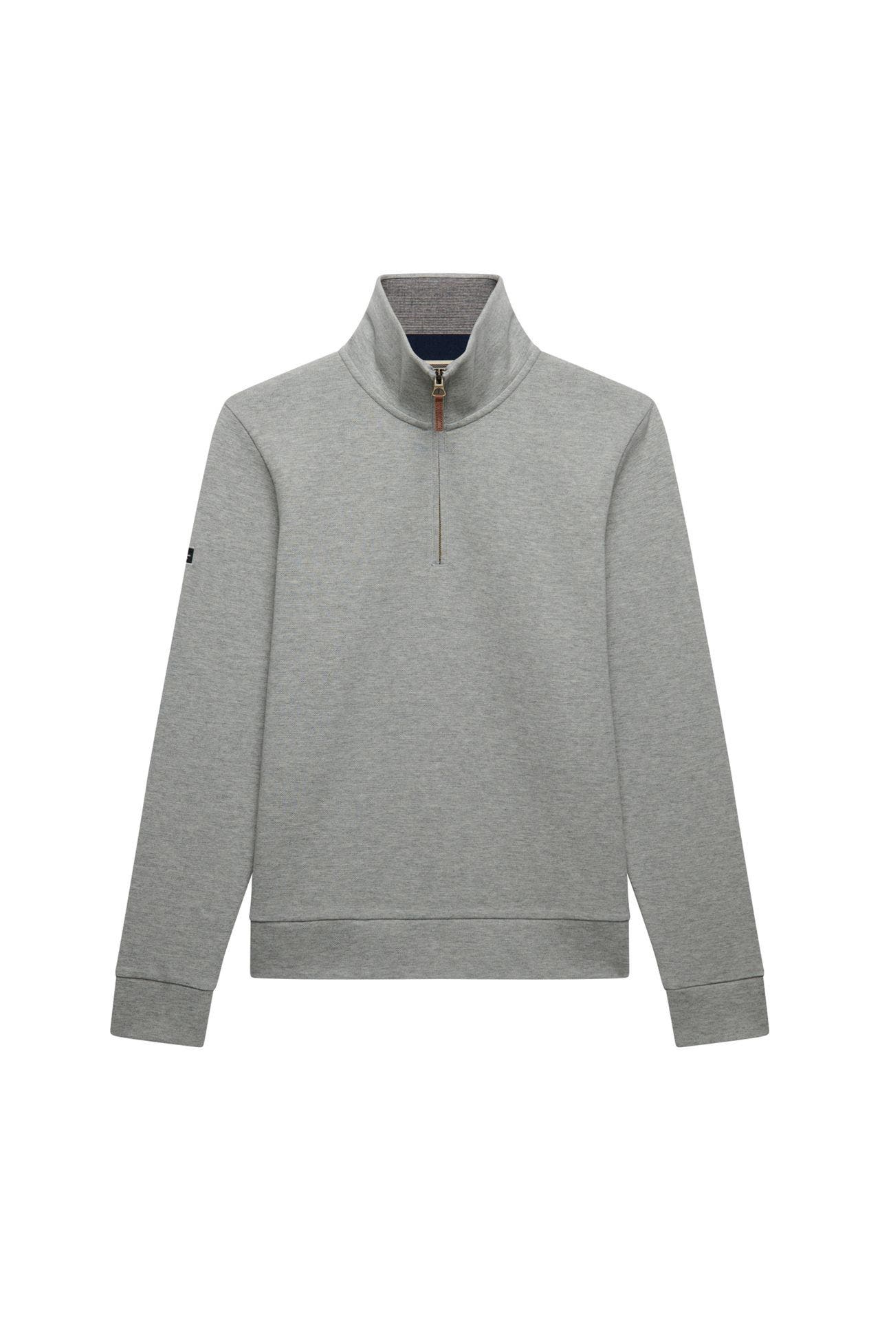 SUPERDRY Sweat-Troyer grau, Bild 1