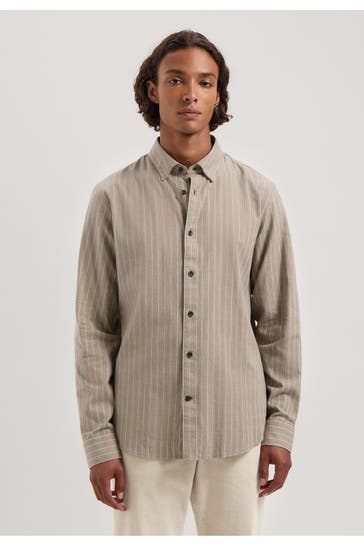 DSTREZZED Casual-Hemd 'Anthony' gestreift