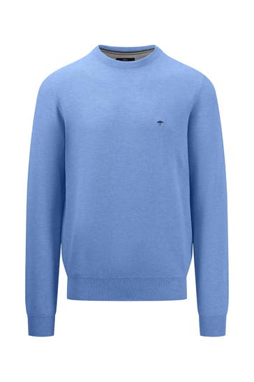 FYNCH-HATTON Strickpullover azurblau