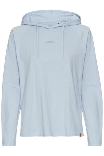 CAMEL ACTIVE Hoodie hellblau