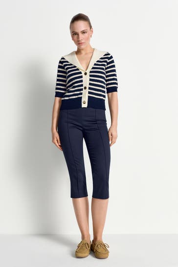 RICH & ROYAL Strickjacke gestreift